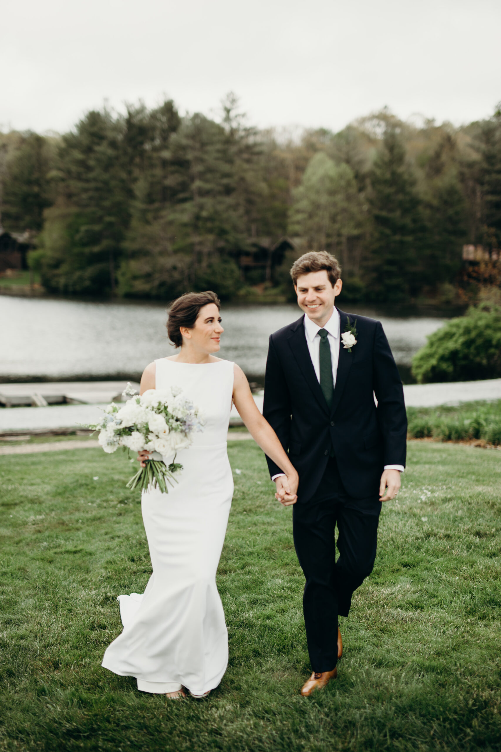 Winston-Salem wedding couple portraits